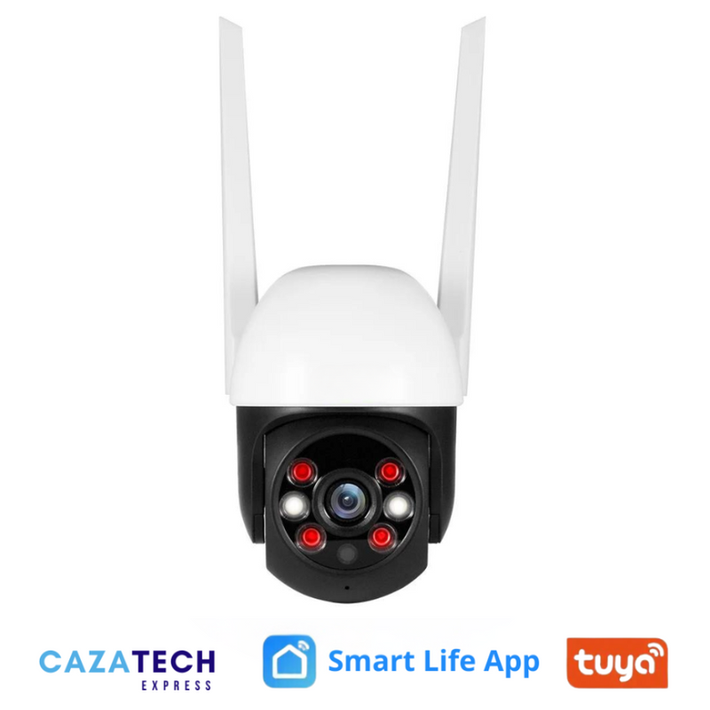 Câmera IP Wifi 5MP Com Cartão De Memória 64GB