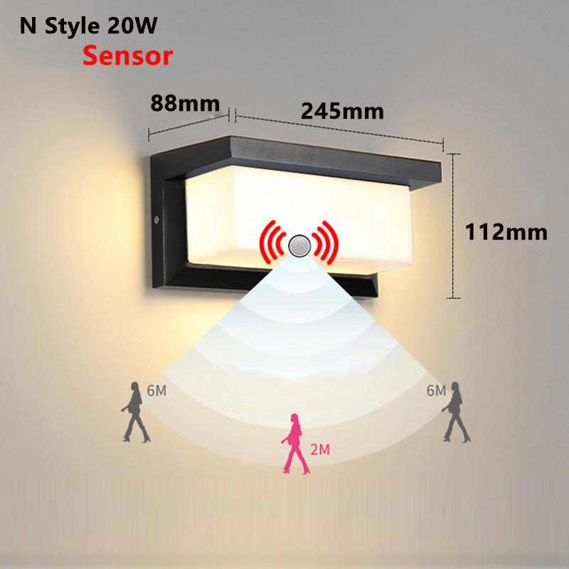 Arandela de Led Moderna com Sensor de Presença