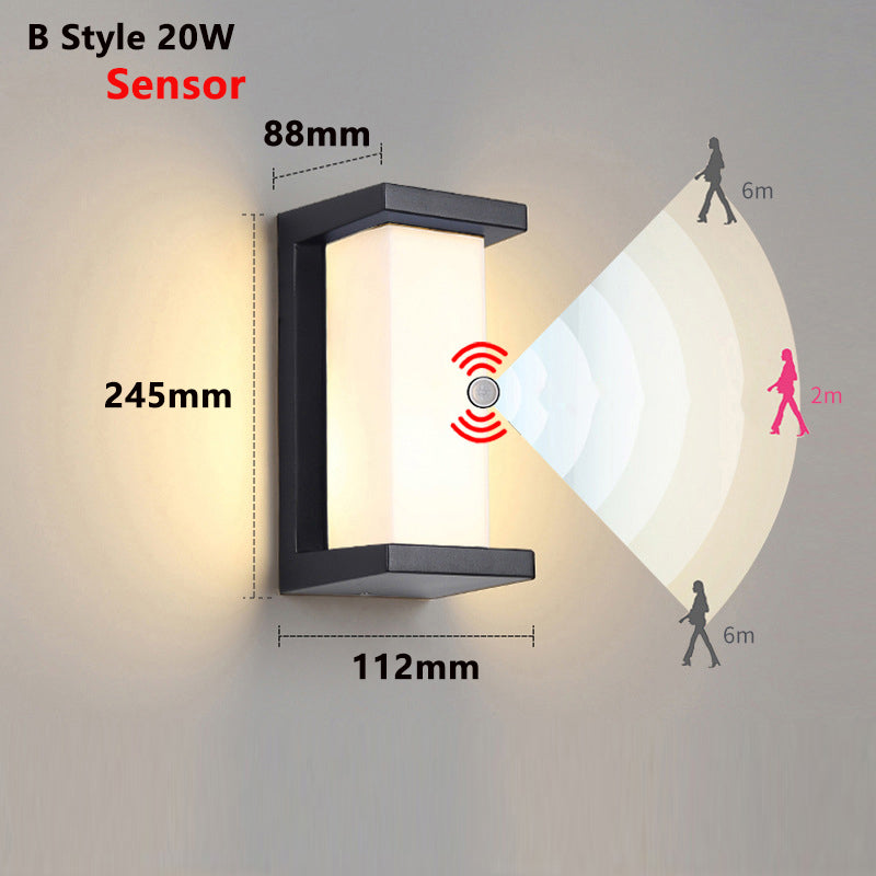 Arandela de Led Moderna com Sensor de Presença